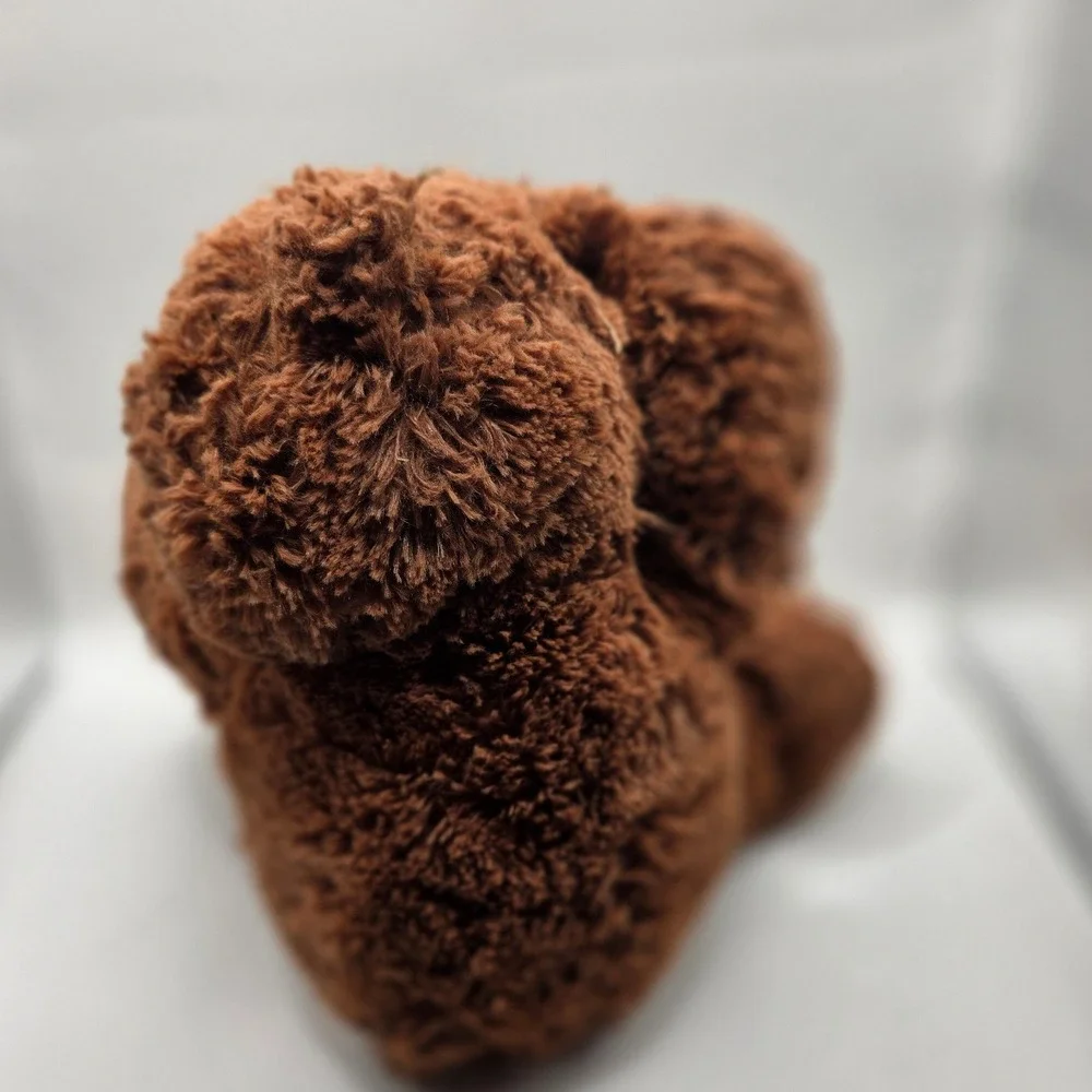 Aurora Get Well Teddy Bear Brown Shaggy Plush Bandage 7x10
